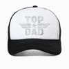 Top Dad Letter Print Baseball Cap Unisexs Casual Comfy Fathers Day Caps Dad Gifts Unisexs Hat Breathable Adjustable Trucker Hat