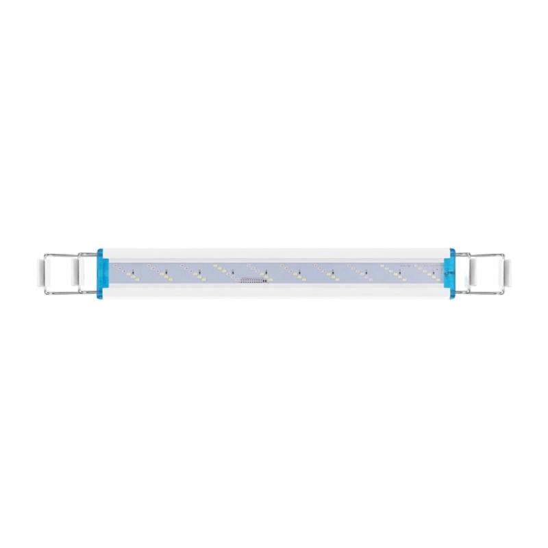 Luce LED per Acquario ad Alta Luminosità a 6 File con Alimentatore USB Design Sottile e Modalità di Luminosità Multiple Decorazioni per Acquario