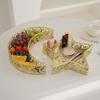 Ramadan Candy Box Tray Mubarak Ramadan Decoration Eid Mubarak Sweet Table Trays Snack Dishes Kareem Muslim Party Supplies