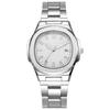 Square Sports Calendar Steel Strap Watch Men'S Quartz Watch Supply