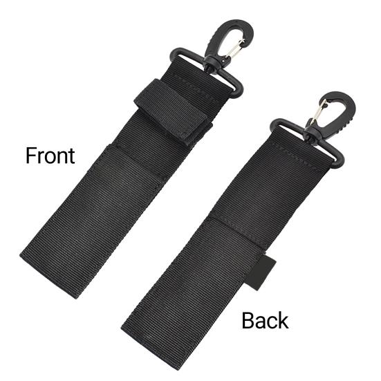 Scissor Storage Bag 360-Degree Rotating Buckle Wear Resistant Nylon Easy-Carry Scissor Pouch Diving