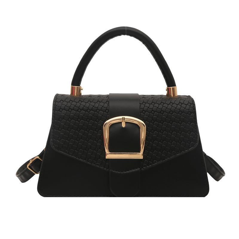 Textured Retro Fashion Handbag Women's 2025 New Casual and Beautiful Simple Shoulder Messenger Small Square Bag