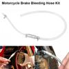 1Pcs Hydraulic Clutch Motorcycle Brake Tool with One Way Valve Lockable Brake Bleeder Hose Kit Non Return