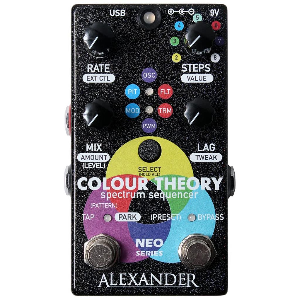 Alexander Pedals Step Sequencer Colour Theory & Multi-Modulation