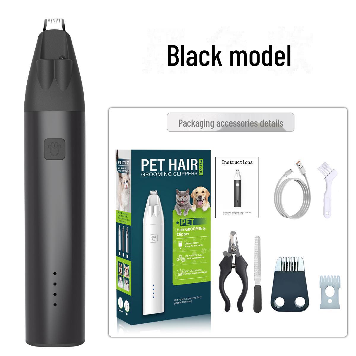 

Электрические машинки для стрижки домашних животных с УФ-лампой и лазером для кошек