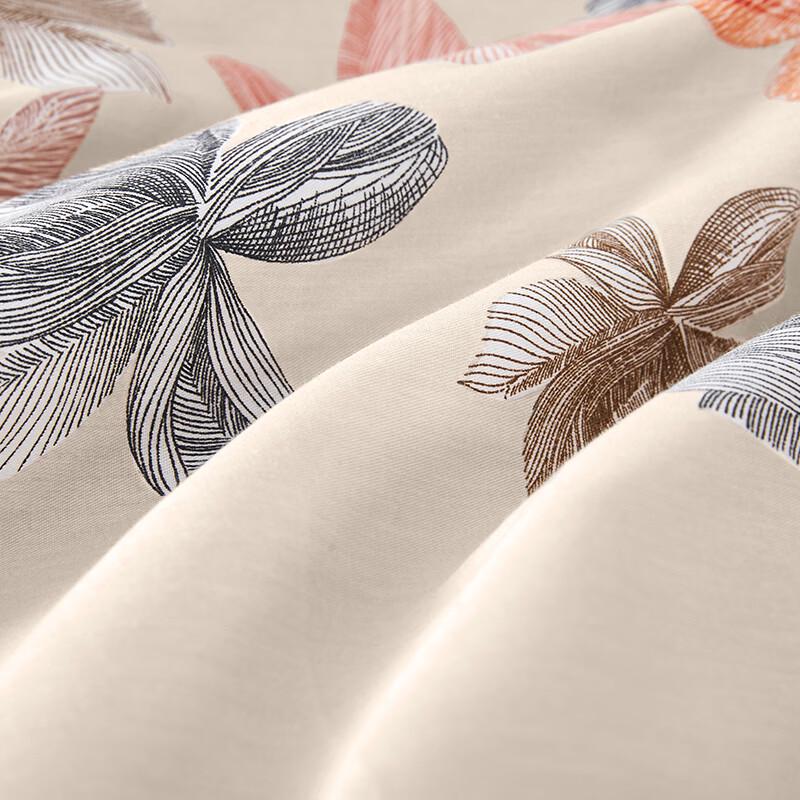 BOSS Peach Blossom Series 40-Count Cotton Bedding Set