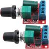 DGZZI 2PCS PWM DC Motor Speed Controller DC4.5V-35V Speed Adjustable Switch Module Speed Control Switch Board 5A Variable Voltage Regulator Switch