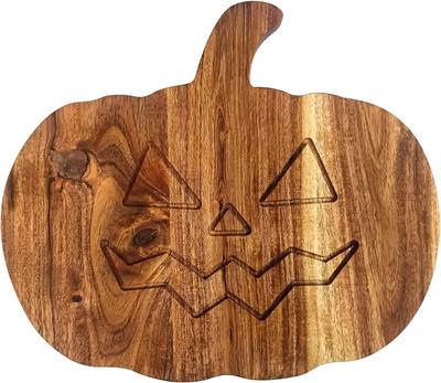 Holzschneidebretter Küche, Dickes Schneidebrett, Serviertabletts GroßHolzschneidebrett mit Tiefer Saftrille und Griffen
