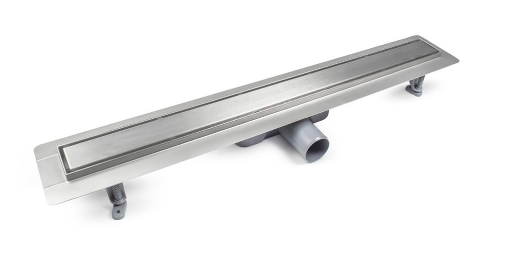 VIRGO DUO 80 chrome linear drain Besco drainage