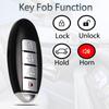 Key Fob Replacement Fits for Nissan Altima 2007-2013 / Maxima Murano 370Z 2009-2014 / Infiniti G35 G37 EX35 FX35 FX37 Q70 Keyless Entry Remote