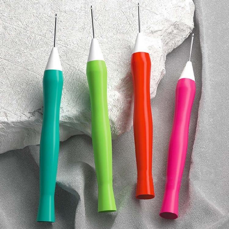 Felting Threader Needle Embroidery Tools Punch Needle Stitching Rug Yarn Needle