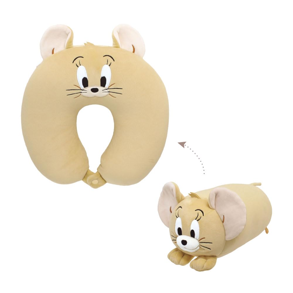 Tom and Jerry Outing Neck Pillow JR 2-Way