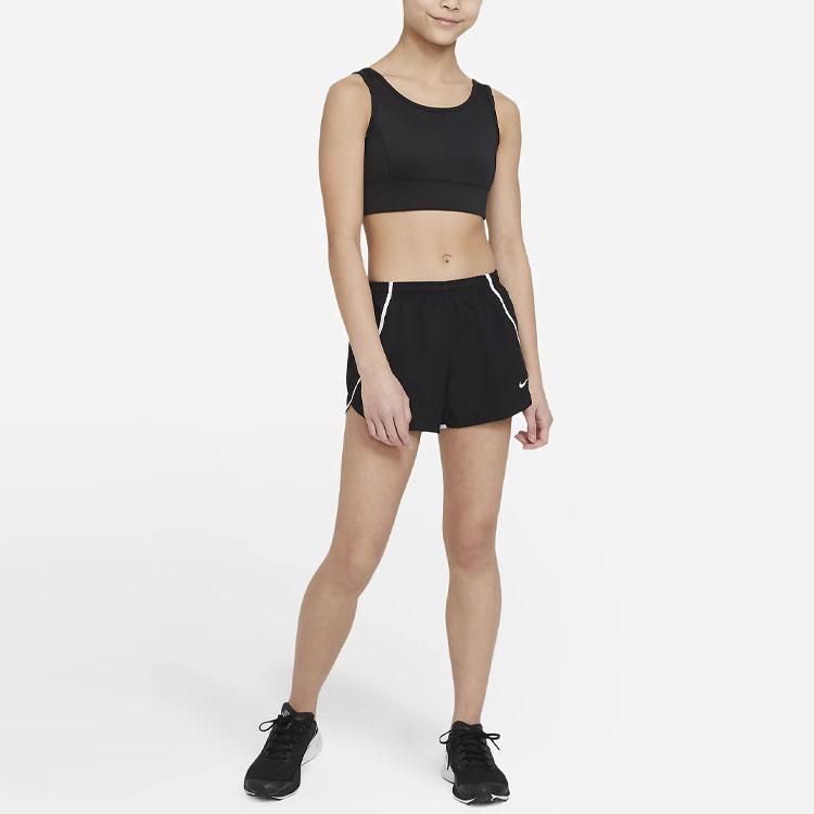 Nike Dri-FIT Sprinter Logo High-Waisted Sports Shorts Kids shorts Black DA1019-010