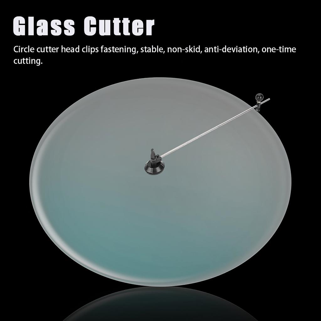 50cm Adjustable Compasses Type Glass Circle Cutter Circular Cutting Tools with Suction Cup50cm