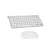Slim 2.4GHz Wireless Keyboard and Mouse Kit for Desktop Laptop Black