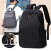 Large Capacity Men Backpack Solid Color Oxford Cloth Backpack Fashion Student Backpack  Travel