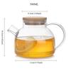 High Quality Heat Resistant Glass Teapot Chinese Kung Fu Tea Set Puer Tea Kettle Coffee Pot Tea Cup Healthy Tea Set Hand Gifts