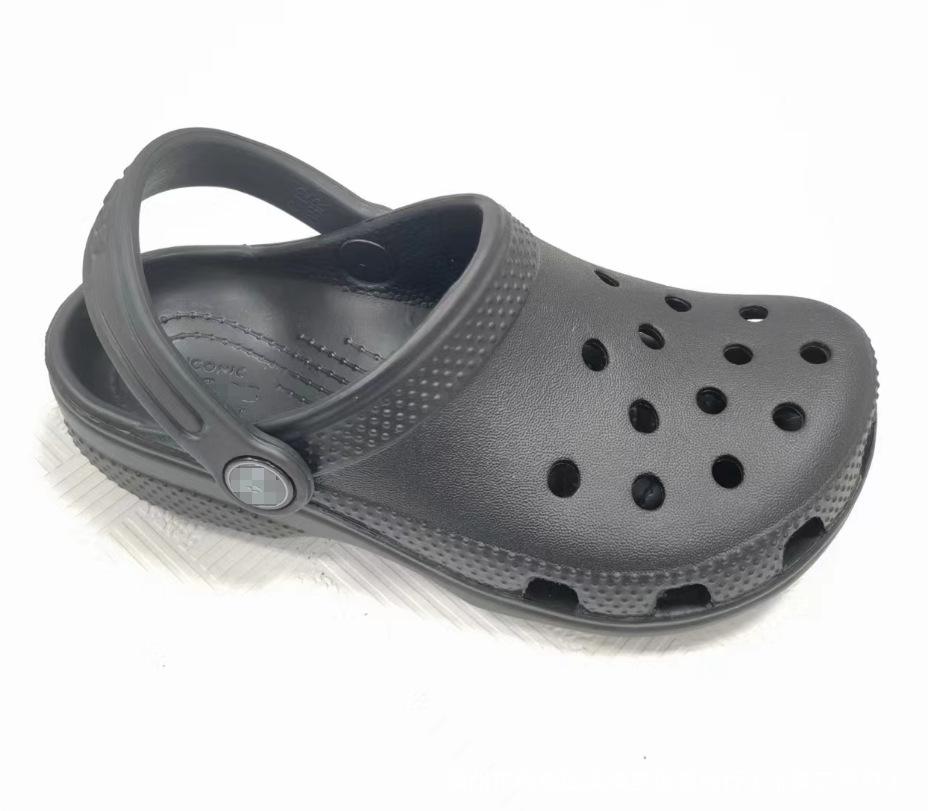 

Детские классические клоги-звездочки - Нескользящие пляжные сандалии для родителей и детей 34/35 (21.5cm) чёрный