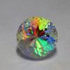 Rainbow Topaz Loose Gemstone Mystic 62.70 Ct Round Cut for Jewelry Making and Gem Collections