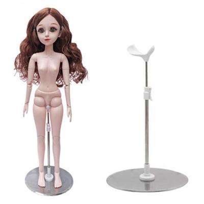 Stainless Steel Doll Bracket Support 1/3 1/4 1/6 1/8 Figure Models Holder Dolls Accessories
