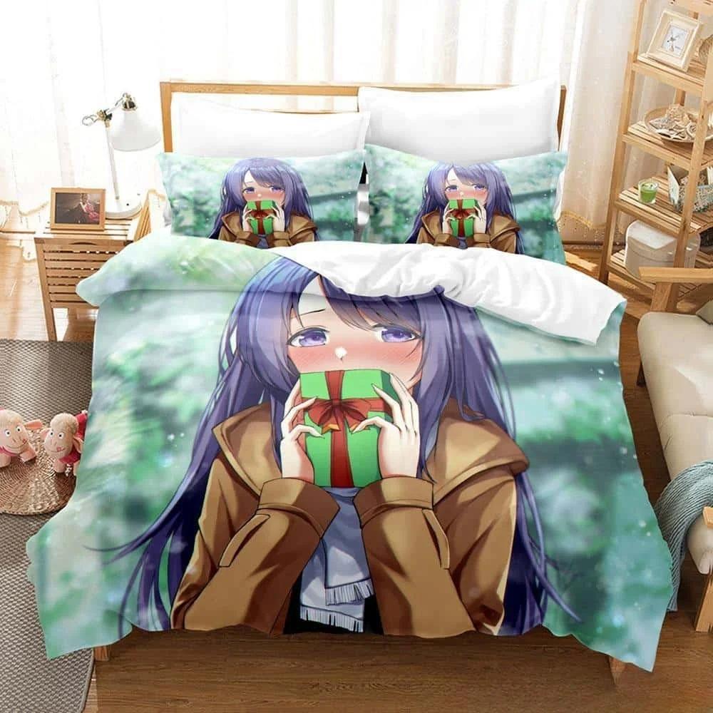 

3D аниме Кубо не даст мне быть невидимым комплект постельного белья односпальный двуспальный двуспальный комплект постельного белья для взрослых и детей спальня пододеяльник наборы 70x133cm 2pcs