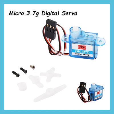 PES GH-S37D GH-S43D Servo Motor Digital 3.7g 4.3g Mini Micro Servo For RC Airplane Helicopter Truck Boat Car Robot