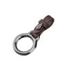 PU Leather Waist Hanging Keychain Simple Car Keychain Key Ring Keys Organizer  Car Auto Accessories