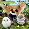 Induction Activation Interactive Chirping Bird Cat Toy  Cat Self-entertainment