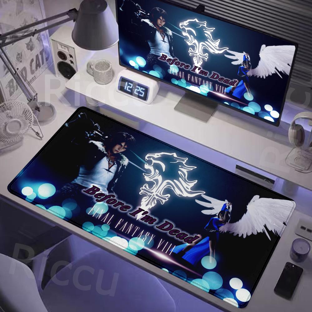 FINAL FANTASY VII REMAKE INTERGRADE electronic sports Locking edge Gamer Large HD Print Computer Desk Locking Edge Keyboard Pad