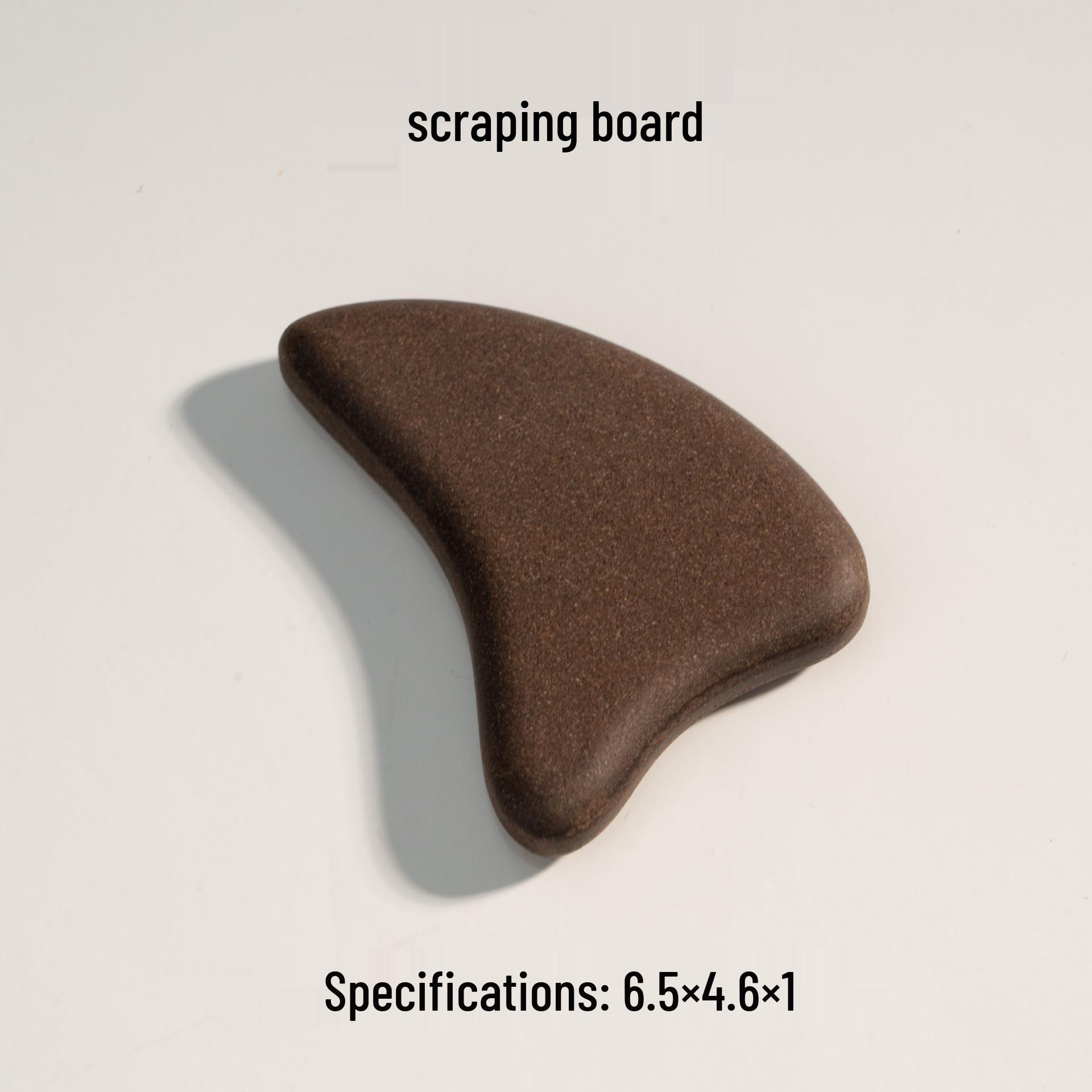 

Натуральная китайская медицина Доска Гуа Ша - Соединение амбры, Толстый тип Нож, для Холодного/Горячего компресса, Большой размер