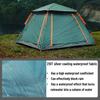 Blue/Green Outdoor Waterproof Automatic 5-8 Person Outdoor Camping Tent Four Doors Double Layer Tent New