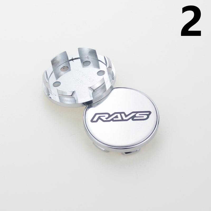 SET OF 4 RAYS VOLK Center Cap for Wheels 53mm OD & 48mm ID Dust Proof Hood Cover Plastic Base Wheel Hub Cap