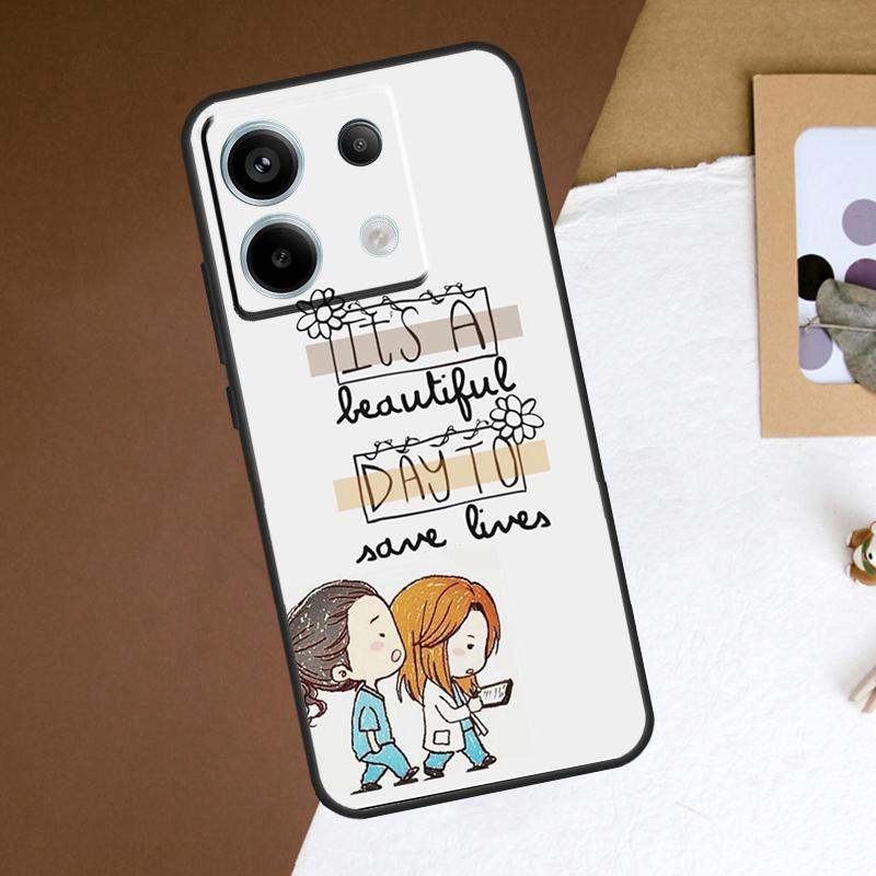 Greys Anatomy You are my person Case For Redmi Note 13 Pro Plus 9 10 11 12 Pro 9S 10S 11S 12S Cover For Redmi 12 C 10C 13C