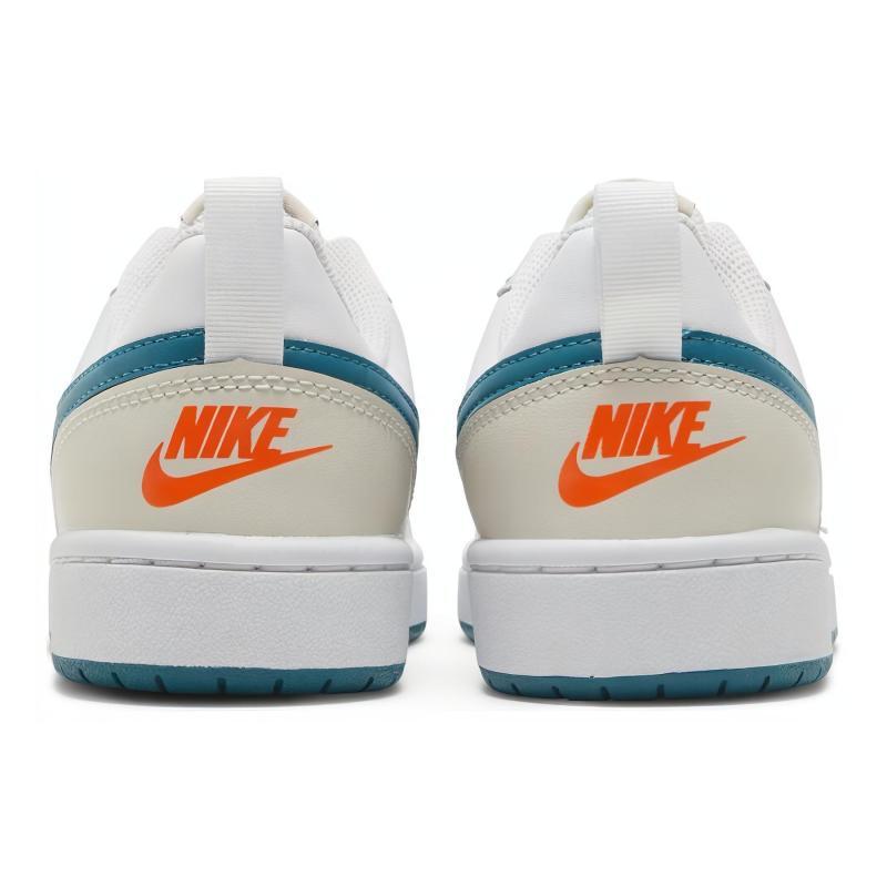 Nike Court Borough Low 2 'Grey Fog Game Royal' GS Sneakers BQ5448-017