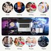 1Pc Fantasy World Adventure Gaming Mouse Pad Keyboard Desk Mat Non-slip Rubber Lock Edge Waterproof Computer Mousepad for Office Home Decor Es155