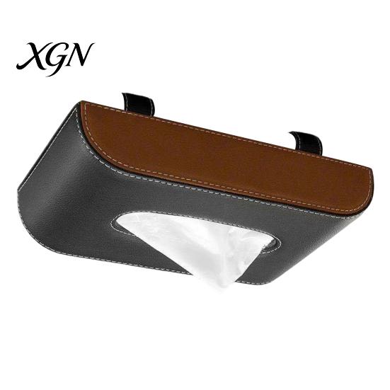 No Jam Tissue Box for Car Box, Sun Visor Type Block Hanging Container, Towel Napkin Holder, Holder Paper Rack Organizer, Stable Dispenser Auto Vehicle
