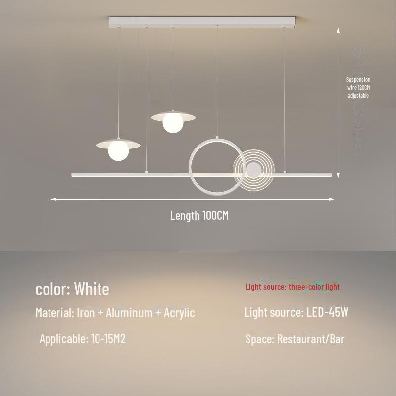 Nordic Style Modern Ceiling Lamp for Living Room, Bedroom, or Restaurant