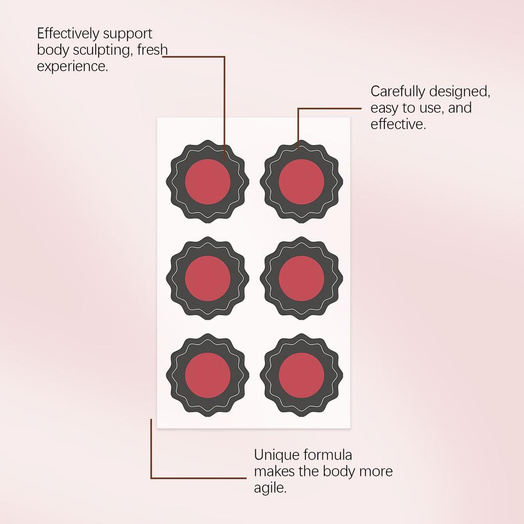 Body Care Patches Support Balance, Provide Comfortable Skin Contact, Moisturize The Skin, Make It Soft And Elastic, And Are Compact And Portable.