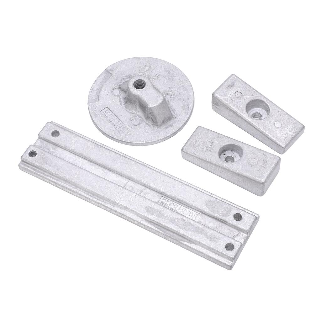 Aluminum Anode Kit 818298A 826134A Rustproof Aluminum Anode Wedge for Verado Optimax Outboard