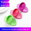 ZISIZ Silicone Heat Resistant Kitchen Finger Mitt