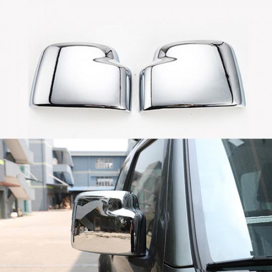 Exterior Rearview Mirror Shell Cover Trim Decor For Suzuki Jimny 2007-17 Chrome