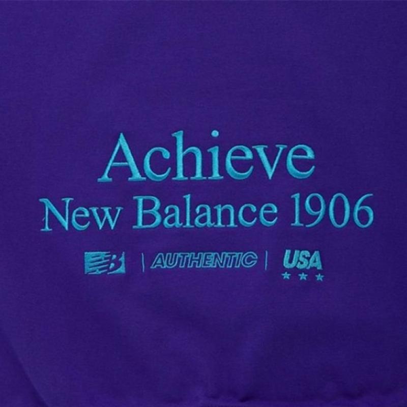 New Balance Half Club Nbnc942013 Pu Heritage Lettering New Val Unisex Long Sleeve Tee