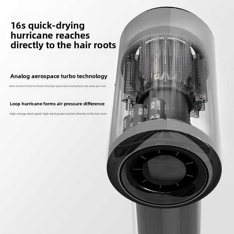 12W Small Household Wireless High-speed Hair Dryer High-power Negative Ion Constant Temperature Hair Salon Hair Dryer Special Appliance