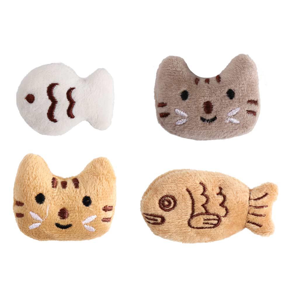Women Cartoon Cloth Pendant Bag Pendant Cat Brooches Snapper Brooches Fish Brooches Brooch Pins