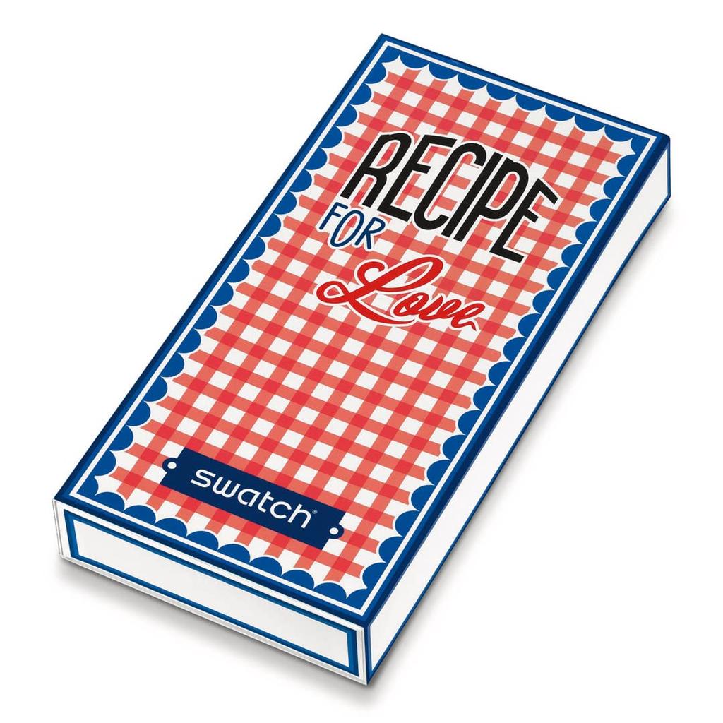 Swatch Recipe for Love Day Blue Valentine's Watch, SUOZ353,