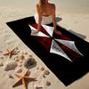 Umbrella Symbol Beach Towel, Super Soft Microfiber, Gift for Her/Him, Birthday, for Pool, Beach, Travel, Home Decor Fan gifts