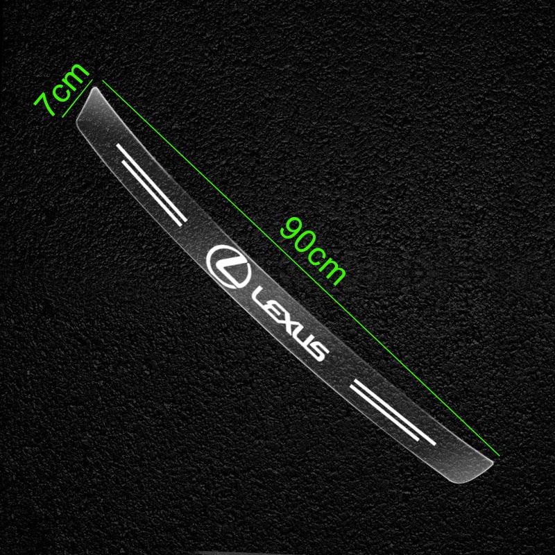 

Car Threshold Protector Transparent Decorative Badge Sticker For Lexus CT200H IS250 RX300 RX350 RX450H LS460 GX460 GX470 ES350 белый