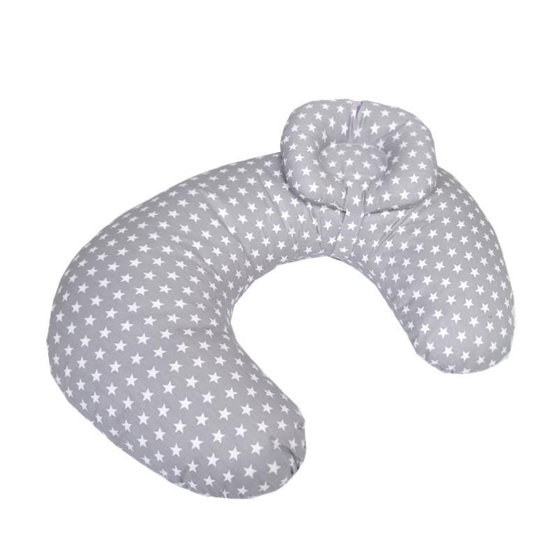 Cross-Border Cotton Breastfeed Pillow Pregnancy Pillow Baby Nursing Pillow Newborn Baby Supplies Learning To Sit Pillow Cotton Breastfeed Pillow