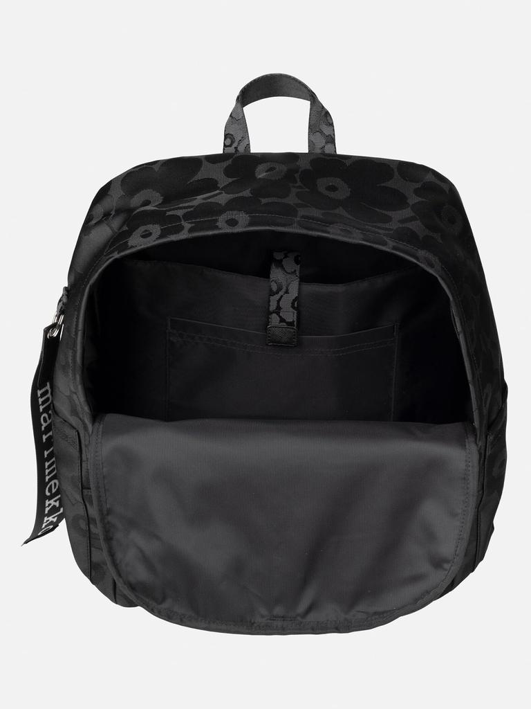 Zip Top Backpack Unikko Backpack F Black [Marimekko] Women's 52_1_52249293324