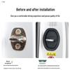 Rustproof Silicone Car Door Lock Protective Sleeve & Silent Shock Absorbing Gasket